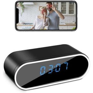 WIRELESS DIGITAL TABLE CLOCK WITH HIDDEN CAMERA