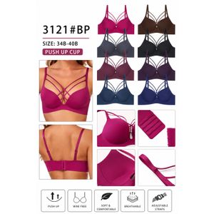 Lingerie Collection * Women’s Decorative Strap Push-Up Bra