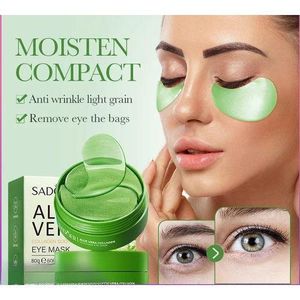 SADOER Dark Circle & Eye Bag Treatment – Aloe Vera Cooling Eye Mask for Bright Eyes