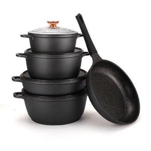 High Quality 5 Set Non-stick Cooking Pot