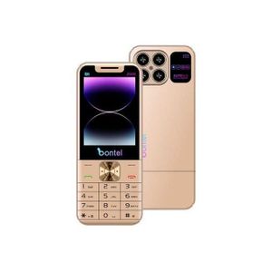 Bontel Z600 Magic Voice Changer Function, Four Sim Slot- Gold