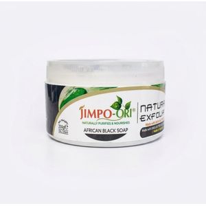 Jimpo Ori Natural Exfoliate black soap for Adult & baby