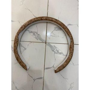 High Quality 5D Formica Steering Wheel Grip - Light Brown