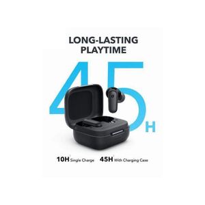 JBL Wireless Earbuds – 45 Hours Playtime, Deep Bass, Fast Charging (Black)