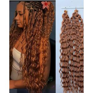 Deep Wave Curly Hair Extension 24"