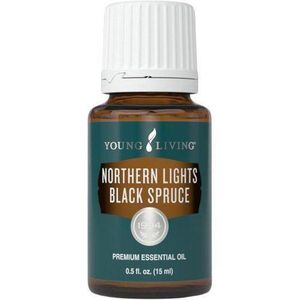 Young Living Northern Lights Black Spruce 15 ml Enhances Soothing Muscles with Massage Skin & Hair Support Calm & Serene Scent Tranquil Aroma of Premium Essential Oi 5ml