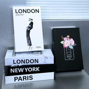 Luxury Fake Books for Decoration openable faux Books Storage