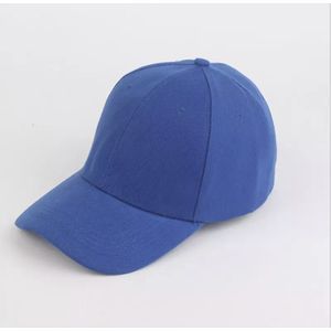 Unisex Plain Blue Face Cap Baseball Cap