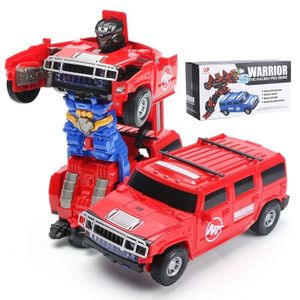 Kids Robot Rechargeable Sport Car - Red