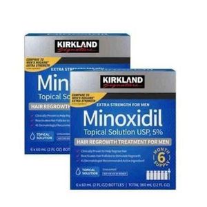 Kirkland Minoxidil 5% Extra Strength, Hair, & Beard Growth Treatment X12