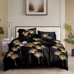 LUXURY COTTON FLORAL BEDSHEET SET With Pillowcases