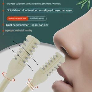 3 pack Double-sided safe nose hair trimmer, Nasal Hair Cutter