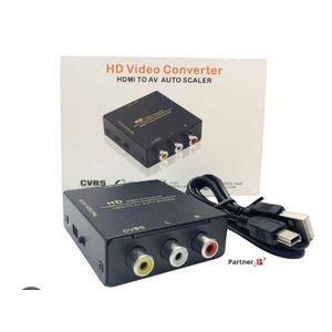 HDMI to AV Converter HDMI to RCA 3RCA 1080p AV CVBS Composite Video Audio 