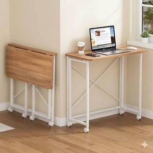Space Saving Foldable Reading/Laptop Table For Home And Office