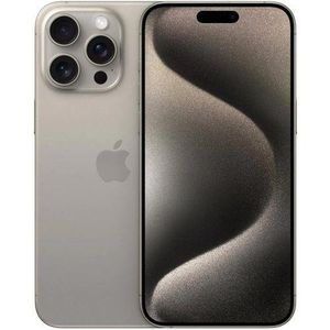 Apple iPhone 15 Pro 6.1" - 128GB ROM, 8GB RAM - Nano Sim - Natural Titanium 