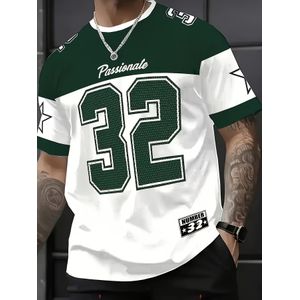 Men's Oversized Number 32 Soccer Jersey