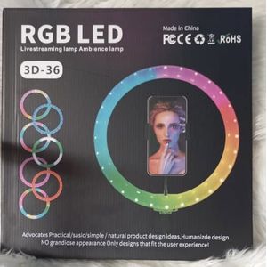 14 Inches RGB Ringlight+Tripod Stand