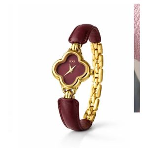IEKE Elegant Clover Dial Watch 