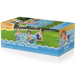 Bestway Aquatic Fill 'n fun play pool. 1.22m x 25cm 