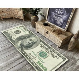  Realistic Bill Carpet Durable Washable Runner Mat for Living Room Bedroom Home Decoration