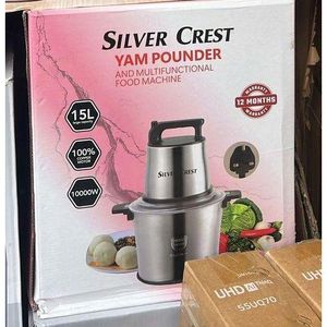 SILVER CREST 15 Litres Yam Pounder & Food Processor 10,000W