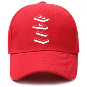 Plesant Designer Baseball/Face Cap- Red