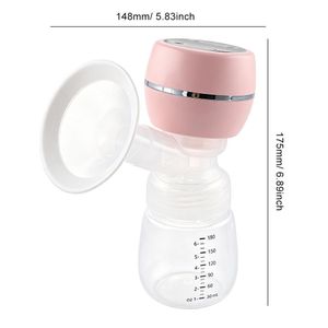 All‑In‑One Single Electric Breast Pump, Cordless Portable Breastfeeding Pump, Adjustable Suction Levels