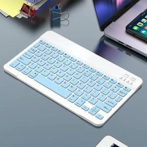 Keyboards Mini Modern Digital Wireless Bluetooth keyboard:Equiped powerful 10m/33ft is unimpeded.Built-in .Bluetooth mouse compatible with iPad iOS and Windows with Bluetooth Battery Type, Needs 1 AA Battery For The Mouse 