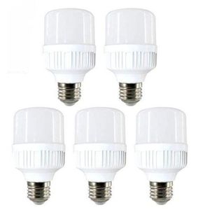 5Pieces Light Bulb High - End LED -5W-Cool White Light
