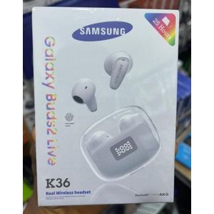 Samsung Galaxy Buds2 Live K36  Fingerprint Earbuds - Noise Cancellations Earphone, Personalized Spatial Audio, Sweat and Water Resistant Earpodz  Bluetooth 5.2