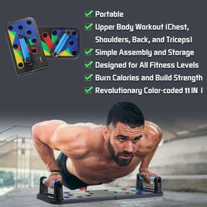 Foldable Workout Push Up Exercise Board