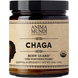 ANIMA MUNDI Chaga Mushroom Powder - Organic Chaga Mushroom Powder 5oz 149g