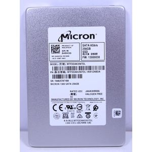Micron 1300 256GB SSD 2.5" SATA III 6Gb/s MTFDDAK256TDL 49H3G Solid State Drive