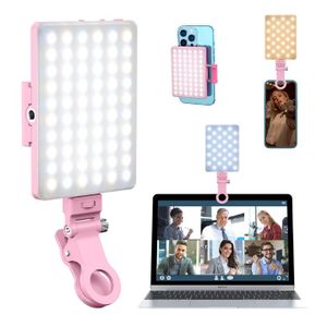 Influencer Portable Rechargeable Led Light for Phone and Laptop With Clip