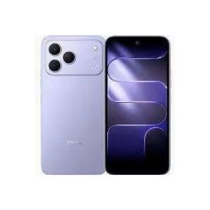 Tecno  SPARK 50 4G 128GB ROM+ 4GB RAM 6.78" SCREEN 120Hz Refresh Rate 6700mAh Battery 50MP CAMERA ANDROID 16-PURPLE