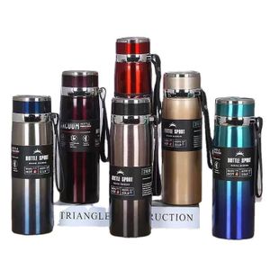 1000ML Stainless Steel Hot & Cold Vacuum Flask (1 Piece)