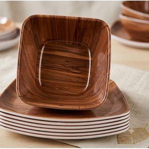 6 Ceramic soups And 6 plates 
