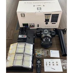 AI Solar Camera & Lighting 2-in-1 