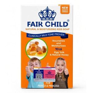 FAIR CHILD Natural Moisturising & Toning Children's Soap with Egg Yolk & Natural Honey
