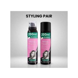 Above Above. Oil Sheen Hairspray - 200ml - Conditioning Shine with Pro- Vitamin 