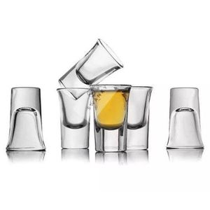 6-Piece,Shot Glass,Whisky Shot Glasses,Mini Glass Cups For Liqueur,Double Side Cordial Glasses,Tequila Cups
