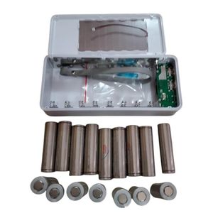 Power bank case with LED panel & 16x 3.7V Flat Li-ion Battery