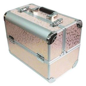 Make Up For You Professional Makeup Box - Gold & Silver..
