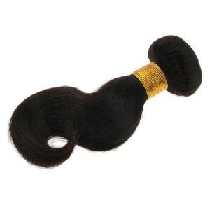 Silky Body Wave Indian Black Hair Bundles