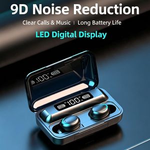 Wireless Bluetooth Earbuds, In-Ear Sports Earphones, Bluetooth 5.0 Headset With LED Power Display, Long Battery Life, Waterproof Sweatproof Earbuds