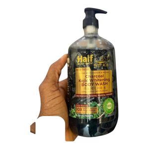 Half Cast Charcoal Kojic Fragrance Lightenin Shower Bath
