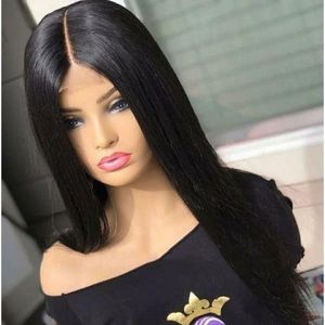 Fashion Cabinet Long Straight Hair With Part Closure Wig