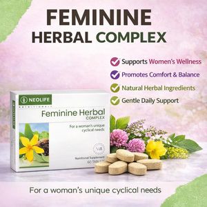 Great Feminine Herbal Complex - 60 Tablets (Single)