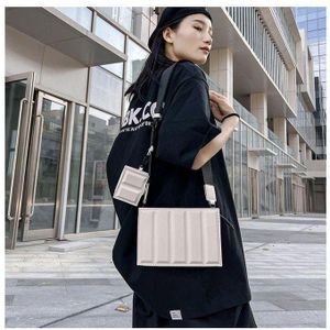 Unisex 2pcs Crossbody Bags High Quality PU Leather Men Shoulder Bag 2026 New Trend Shopping Messenger Bag Messenger Crossbag