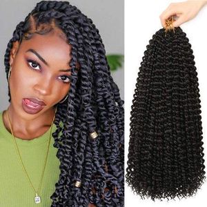 Passion Twist Water Wave Crotchet Braiding Hair